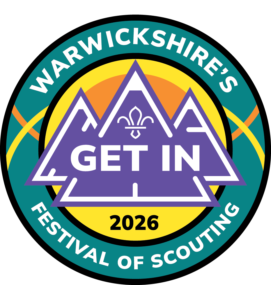 Warwickshire Scouts_Get in logo_Embroidery